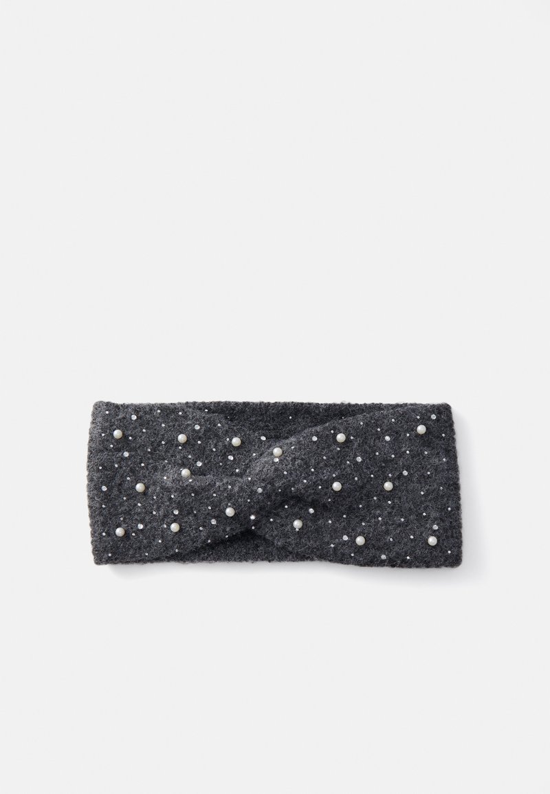 VILA VISUMM HEADBAND - Šiltos ausinės - dark grey melange
