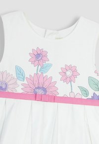 JoJo Maman Bébé REGULAR FIT - Vapaa-ajan mekko - white sunflower