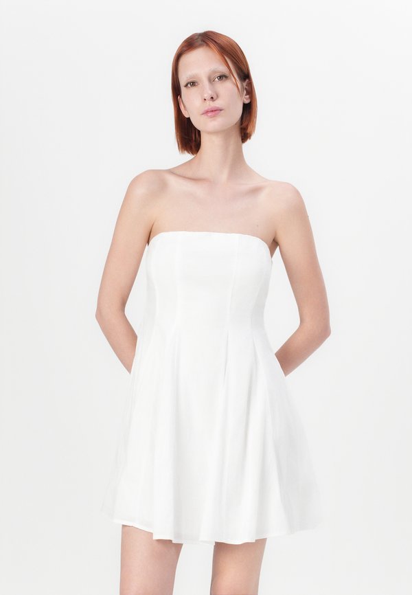 STRAPLESS ALINE MINI DRESS - Day dress4