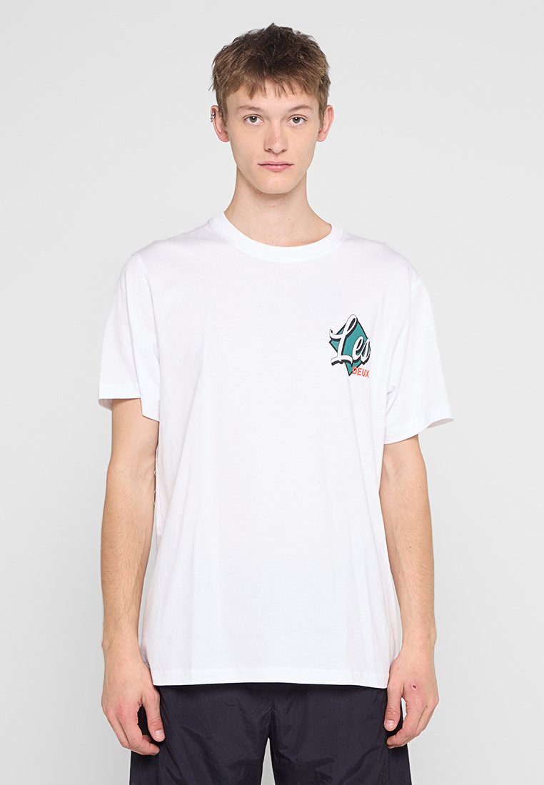 Les Deux T-shirt print wit