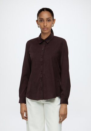 Marc O'Polo, BLOUSE - Overhemdblouse - black cherry