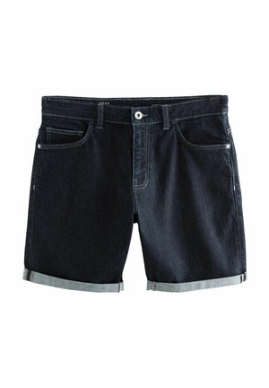 STRETCH STRAIGHT FIT - Jeans Shorts - indigo blue
