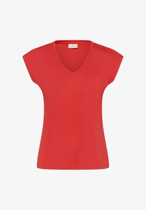 Kaffe, KALISE - T-shirt basic - poppy red