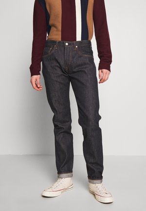 REGULAR - Jeans Straight Leg - raw statenihon menpu, dark pure indigo rainbow selvage, 13.5oz