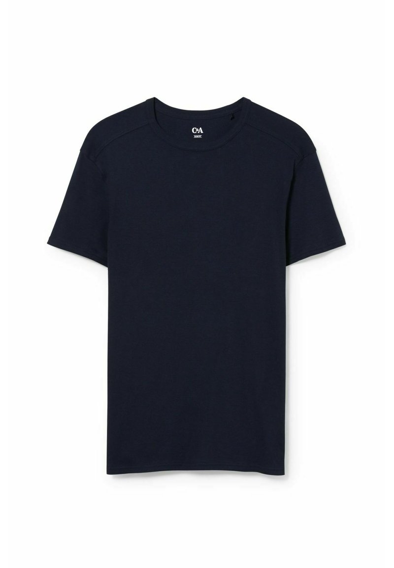 Herren T-Shirts basic | C&A T-Shirt basic dark blue/dunkelblau - BH33499 Herren T-Shirts basic | C&A T-Shirt basic dark blue/dunkelblau - BH33499