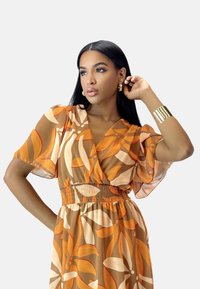 Elara Robe longue - camel