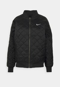 Nike Sportswear W NSW ESSNTL WVN BMR JKT IGNI - Bomber stiliaus striukė - black