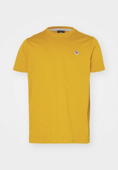 PS Paul Smith SLIM FIT ZEBRA - Jednoduché tričko - yellow
