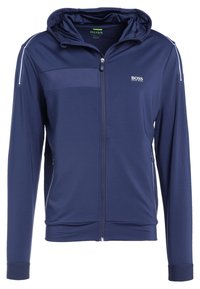 BOSS ATHLEISURE Zip-up sweatshirt - dark blue