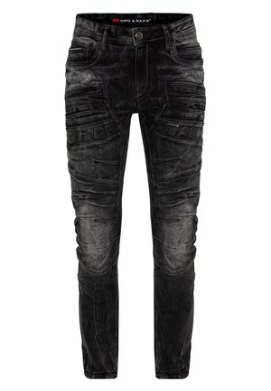 Cipo & Baxx IM LÄSSIGEN BIKER-STYLE - Jeansy Slim Fit