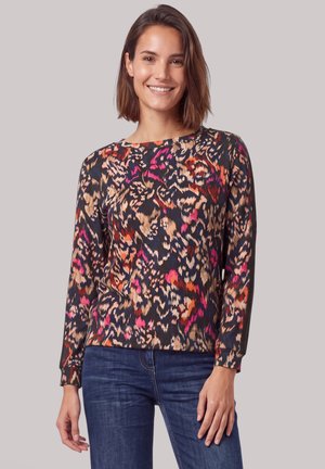Cecil, LANGARM SHIRT MIT BOAT NECK UND PRINT - Camiseta de manga larga - truffle brown