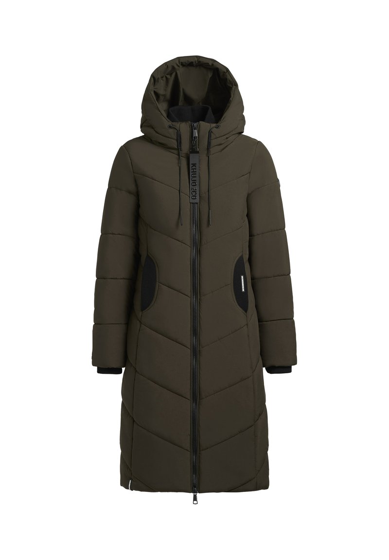 khujo Wintermantel kaki
