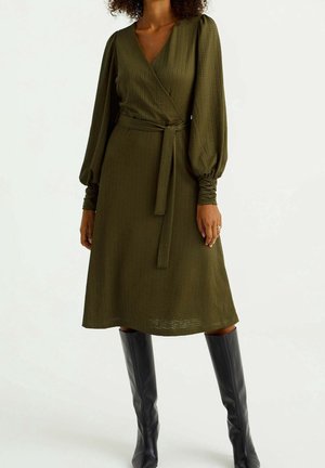 Hverdagskjole - olive