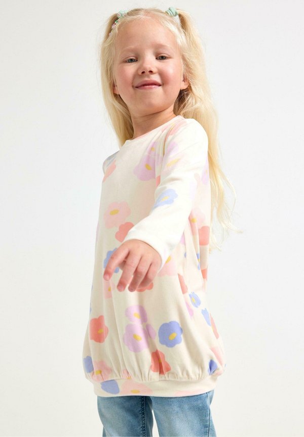 LONG  - Sweatshirt - light beige