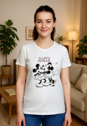 Disney, T-shirt con stampa - weiß