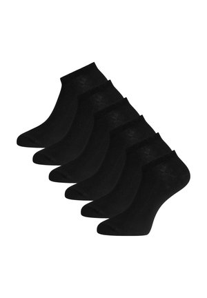 JAMIE 6-PACK. - Enkelsokken - black