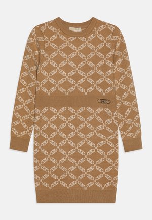 Michael Kors Kids DRESS - Strickkleid - dark stone