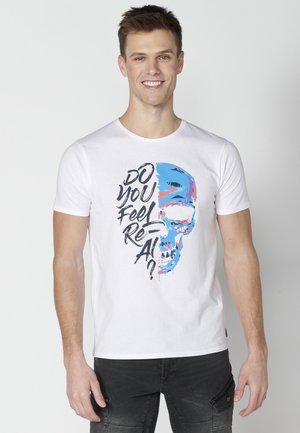 SHORT SLEEVE  - Printtipaita - blanco   white