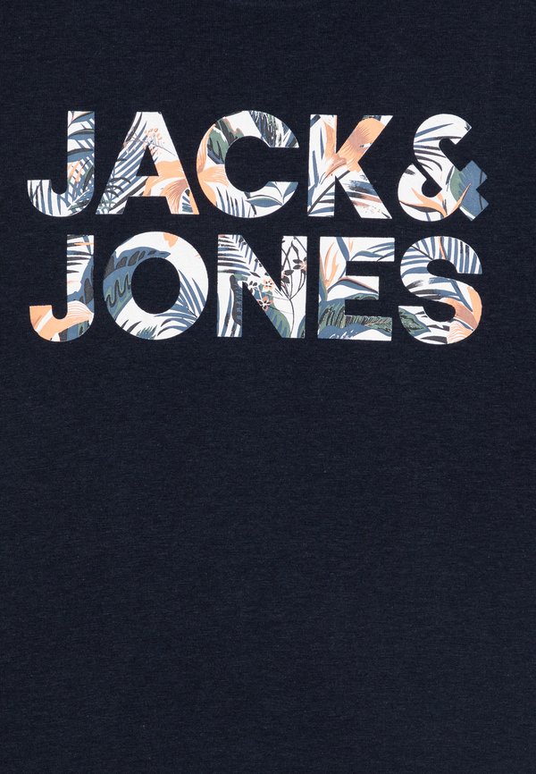 JJEBRYAN CORP LOGO TEE O NECK - Print T-shirt - sky captain2