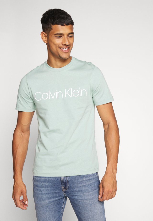 FRONT LOGO - T-shirt print - green