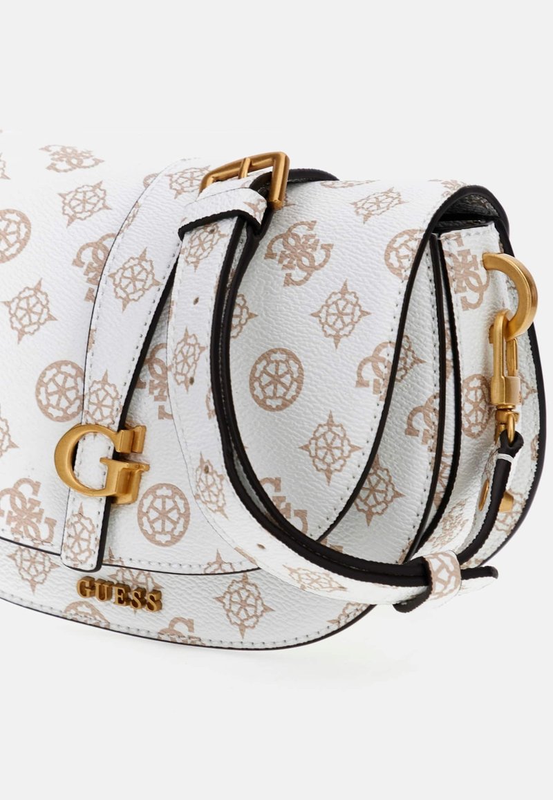 Guess Phoebe - Mini Sac Bandoulière 4G Logo Pivoine Couleurs Génériques Noir Taille TU Couleurs Système Polaris Black Logo - Blo