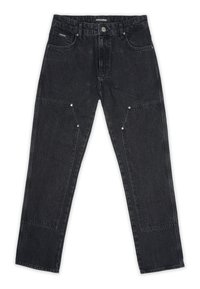 Pegador Vaqueros estilo carpintero - black denim