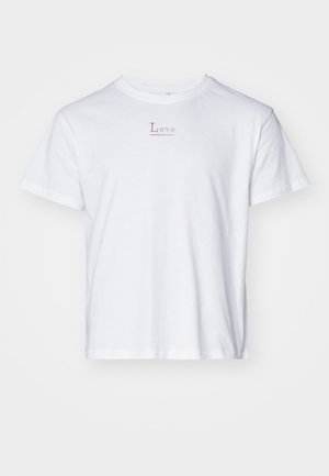 UNISEX - Print T-shirt - white