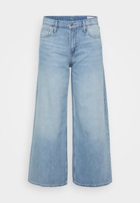 GAP Petite BAGGY DYLAN - Flared jeans - light indigo
