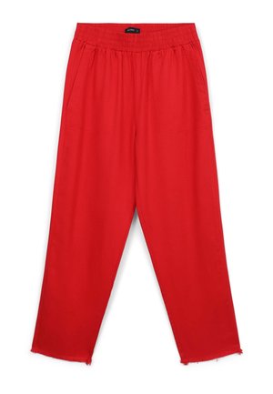 Trousers - rosso