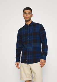 Only & Sons ONSNATE LIFE CHECK SHIRT - Camisa - dark navy