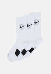 EVERYDAY CREW UNISEX 3 PACK - Spordisokid - white/black