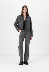 ONLY ONLHUDSON DECO JACKET - Traper jakna - grey denim