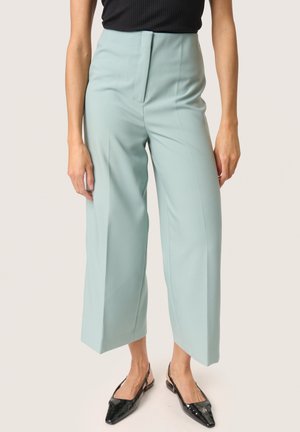 CORINNE - Pantalon classique - silver blue
