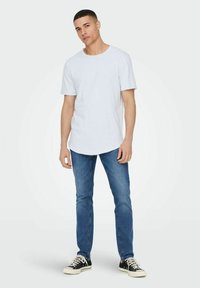 Only & Sons ONSBENNE LONGY TEE - T-shirts basic - ancient water