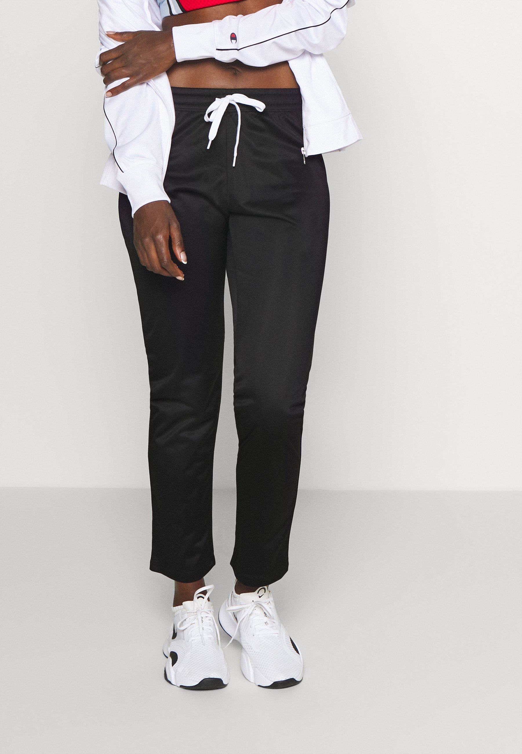 Champion FULL ZIP SUIT LEGACY Trainingsbroek white Champion LEGACY SET Trainingspak blackpink Zalando.nl