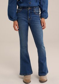 WE Fashion BLUE RIDGE - Vaqueros rectos - blue