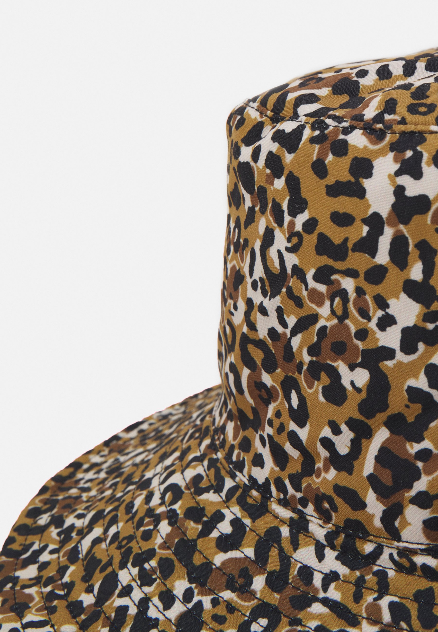 Even\u0026Odd Reversible Black/Animal Print Bucket Hat Black/Brown, Women's, Size: One Size, Black