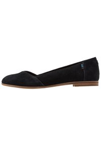 TOMS Ballerinaskor - black