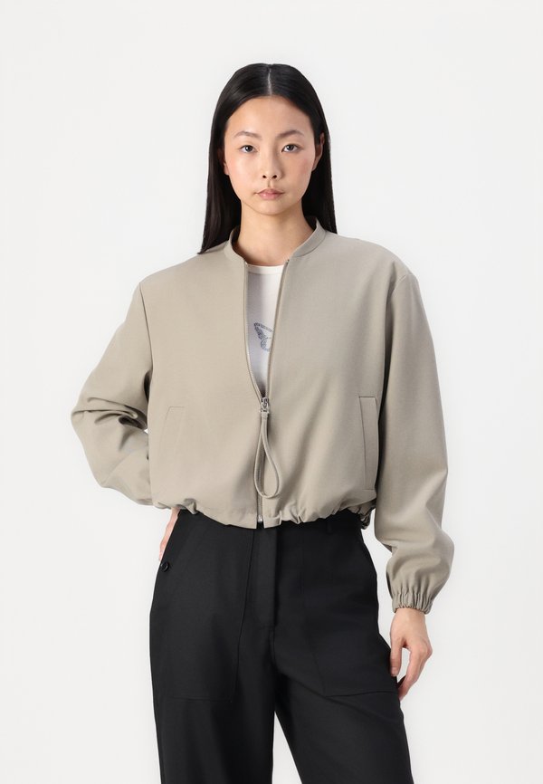 BLOUSON MIX - Bomber Jacket - beige4