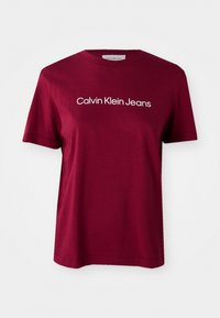 LOGO CLASSIC TEE - Triko s potiskem - magenta jewel