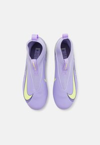 Nike Performance MERCURIAL 10 UNISEX - Firm-ground football boots - purple agate/barely volt