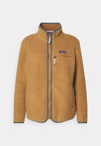 RETRO - Jakna iz flisa - nest brown/nouveau green