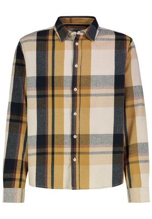 Sublevel, SUBLEVEL LANGARMHEMD KAROMUSTER - Shirt - yellow