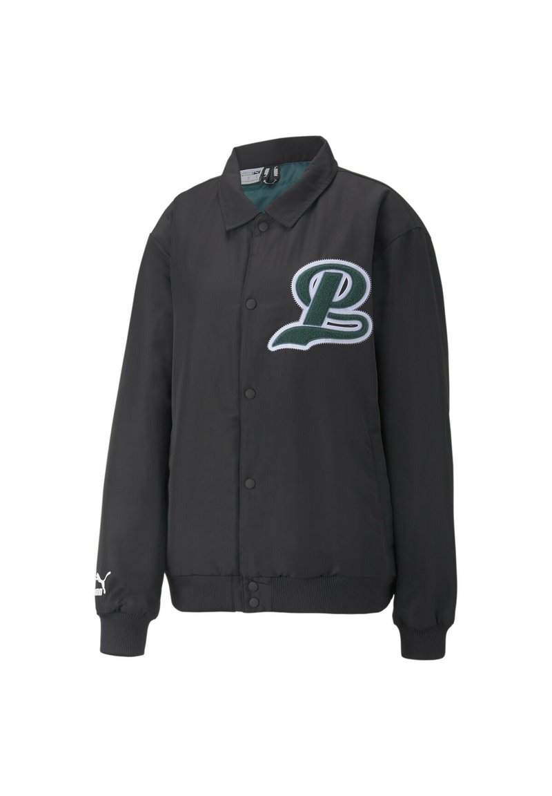 Puma TEAM BOMBER - Übergangsjacke - black/schwarz - Zalando.de
