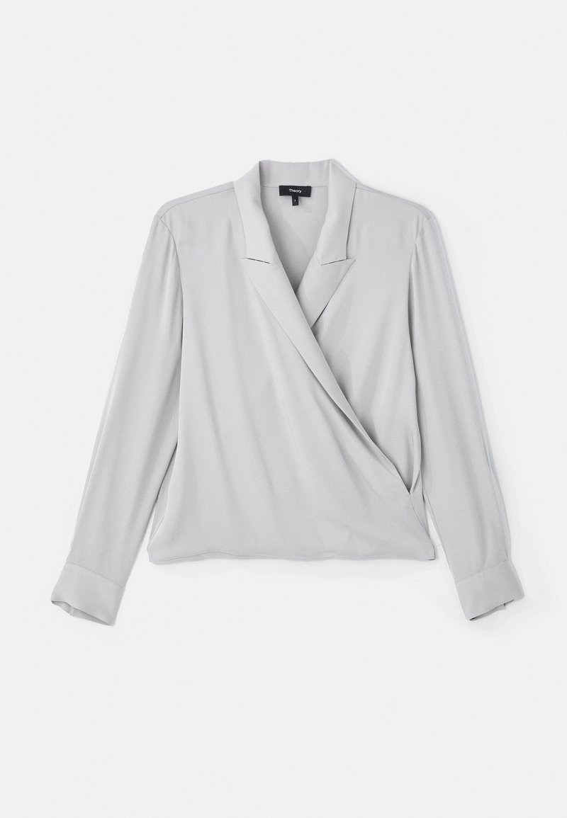 Theory Blouse lichtgrijs
