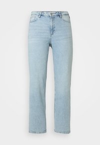 VMTESSA WIDE JEANS CURVE - Wide Leg - light blue denim