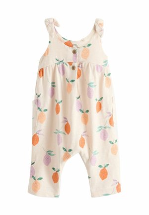 Next ROMPER-REGULAR FIT - Lühikeste varrukatega bodi - cream  white pear print