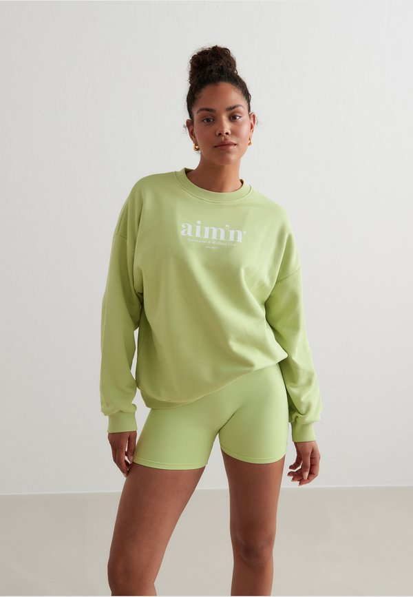 CLUB TERRY - Sweatshirt - matcha