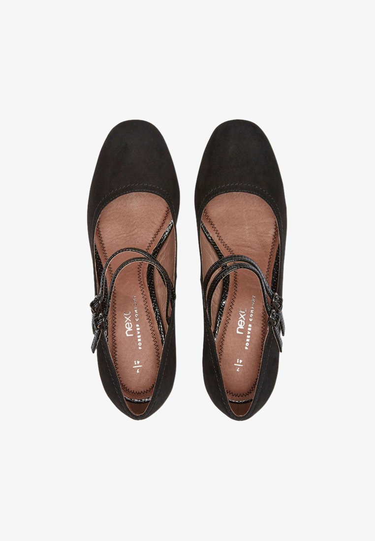 Mary Jane Schoenen Vrouwen Vierkante Neus Hoge Hak Platform Pompen Lakleer Punk Enkel Gesp Jurk Schoenen (Color : Black, Size : 38 EU Mary Jane Schoenen Vrouwen Vierkante Neus Hoge Hak Platform Pompen Lakleer Punk Enkel Gesp Jurk Schoenen (Color : Black, Size : 38 EU