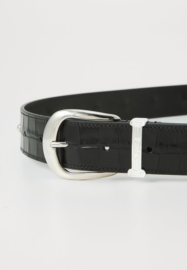 CROC STUDDED MAZZO BELT UNISEX - Belt4